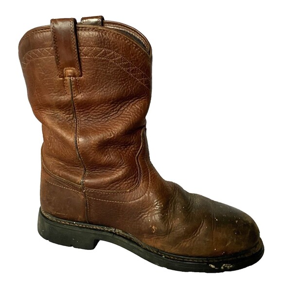 Ariat WorkHog Boots Steel Toe Waterproof Leather Oil Resistant 11 EE 36588 Brown main image 9